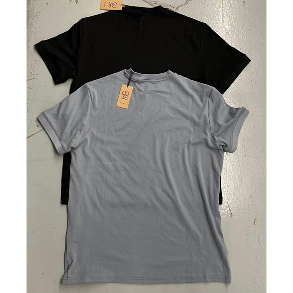 Other - Mens NWT CO Thirty Six Stretchy Crewneck Solid Minimalist T-Shirts Set OF 2